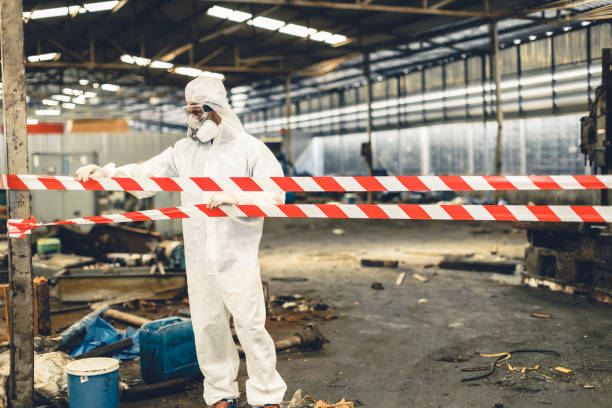 Professional Infectious Disease Decontamination technician working in Provo, UT